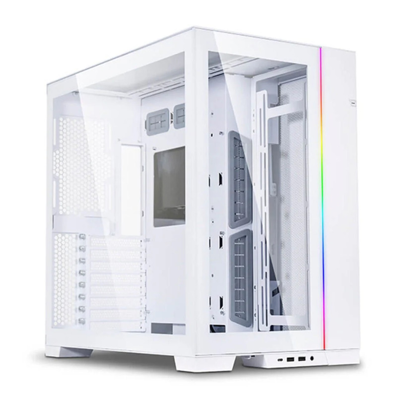 Lian Li O11 Dynamic EVO E-ATX Tower Case - White - صندوق